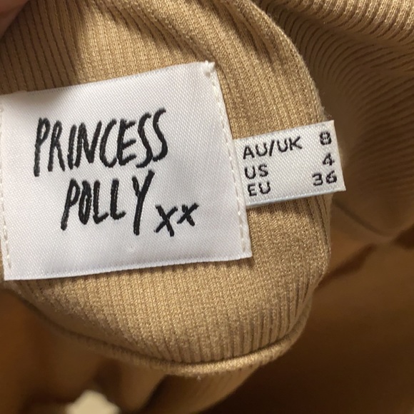 NEW Princess Polly Nude DRESS! Form Fitting! - Picture 3 of 5